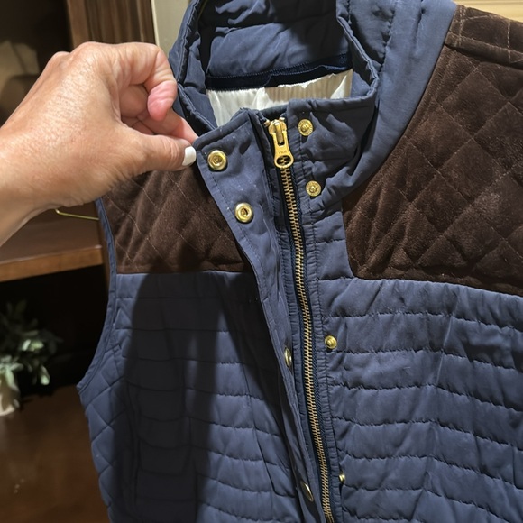 Women’s Vineyard Vines Padded Quilted Vest Sz M - Picture 2 of 9